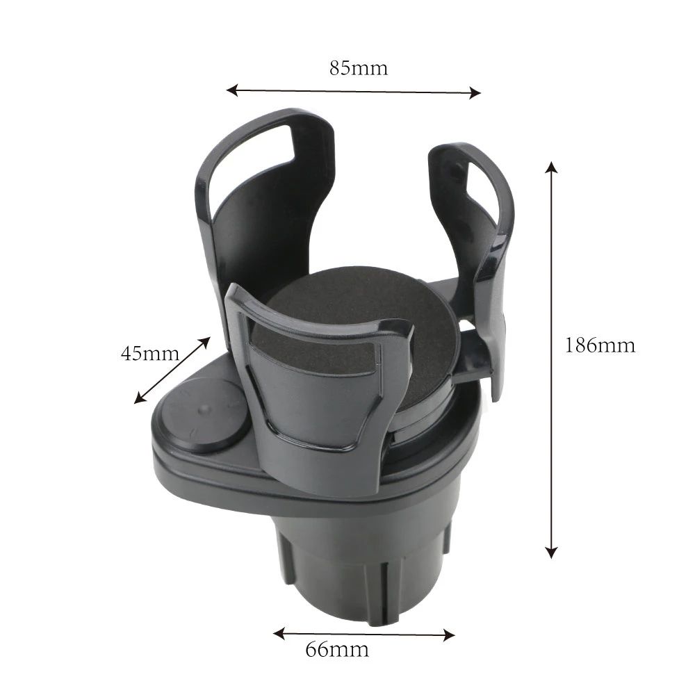 Car Dual Cup Holder - Adjustable Car Cup Stand by Shenzhen Ruifuer Electro<i></i>nic Co., Ltd.